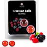 Bolas Brazilian Balls Secretplay con sabor a frutas del bosque