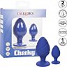 Plug anal CALEXOTICS Cheeky Plugs | Textura individual