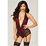Chemise Set Sexy Seven 'til Midnight con Tanga a Juego