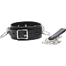 Collar de Bondage OHMAMA FETISH con Correa y Anillas