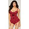 Conjunto bustier liguero 2PC talla M
