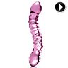 Dildo ICICLES N. 55 con doble cara de cristal