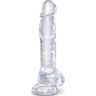 Consolador King Cock Clear realista 16,5 cm