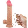 Dildo realista con piel deslizante y mando Pretty Love Sliding Skin