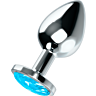 Plug anal OHMAMA con cristal decorativo brillante