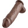 Dildo King Cock 30.48 cm con base de succión