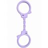 Esposas DIABLO PICANTE Silicone Handcuffs Mauve | flexibles