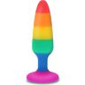 Plug Anal BDSM PRIDE Twink Bandera LGBT 8,5 cm