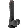 Dildo Realista S Pleasures Don Jon Black de 16.5 cm