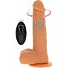 Dildo Vibrador Get Real con perlas giratorias