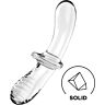 Dildo Satisfyer Crystal Double con texturas únicas