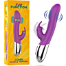 Vibrador Rabbit FUN FUNCTION COMBI DOUBLE TAPPING con doble toque