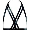 Bijoux indiscrets maze sujetador con correas - negro