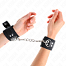 Esposas KINK Wrist Restraint de nylon ajustables con correa negra