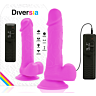 FlexiVibe - Dildo Vibrante Flexible 20.5 cm