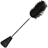 Fusta con Pluma Darkness 56 cm para Sensaciones Eróticas