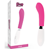 Vibrador GLOSSY John con curva adaptada al cuerpo femenino