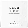 Preservativos LELO HEX con estructura hexagonal