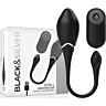 Huevo vibrador BLACK&SILVER Jenell recargable