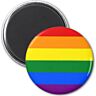 Imán divertido PRIDE con bandera LGBT para celebraciones