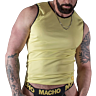 Camiseta Macho Amarillo - Deportiva S/M