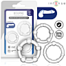 Anillos INTENSE FOR HIM Set de 3 | Comodidad ergonómica
