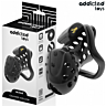 Jaula para pene ADDICTED TOYS LOCKED 10,5 cm con anillos