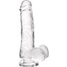 Dildo S Pleasures Jelly Transparent S con ventosa
