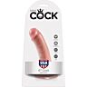 Dildo King Cock 6 - 15.2 cm con base de ventosa