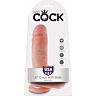 Dildo King Cock 8 con Testículos y Tacto Realista