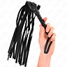 Látigo BDSM KINK SIMPLE BLACK WHIP 45 CM | Potente y