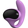 Vibrador L'Amourose Lana Orchid para parejas flexible y resistente