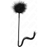 Látigo de Silicona KINK con Plumas para Cosquillas