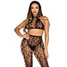 Top y parte inferior Leg Avenue 89372 | Efecto leopardo y