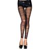 Leggings Music Legs con rayas verticales semi transparentes