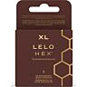 Condones LELO HEX Respect XL - Talla Grande y Sensación Particular