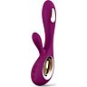 Vibrador Rabbit LELO Soraya Wave con tecnología WaveMotion™