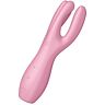 Satisfyer Threesome 3 Vibrador Rosa - 3 Motores Potentes