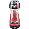 Masturbador PDX ELITE ViewTube 2 con compresión espiral