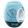 Huevo masturbador Satisfyer Savage | Sensación realista