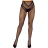 Medias de rejilla Leg Avenue con costura trasera