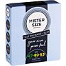 Pack de preservativos Mister Size 47, 49 y 53 para un ajuste cómodo