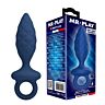 Plug Anal MR PLAY Textured Blue | Estimulación mejorada