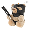 Osito de peluche BDSM Fetish Submissive Luno con accesorios únicos