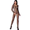 Bodystocking Passion BS068 con encaje y transparencias
