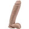 Dildo Get Real 25,5 cm con testículos natural
