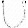 Pinzas para pezones KINK NIPPLE GRIP con cadena gruesa de 30 cm