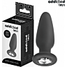 Plug Anal Addicted Toys con Joya Talla S 8.8 cm