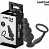 Plug Anal Addicted Toys Modelo 5 con Anillo Estimulador