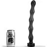 Plug Anal BDSM ALL BLACK Buttplug 32 cm con variación de ancho